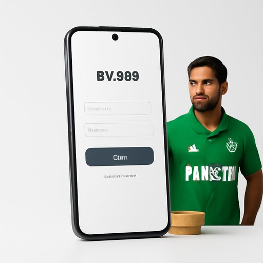 BV999 لاگ اِن فارم موبائل اسکرین